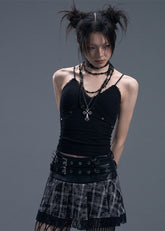 Studded Slim Knit Camisole